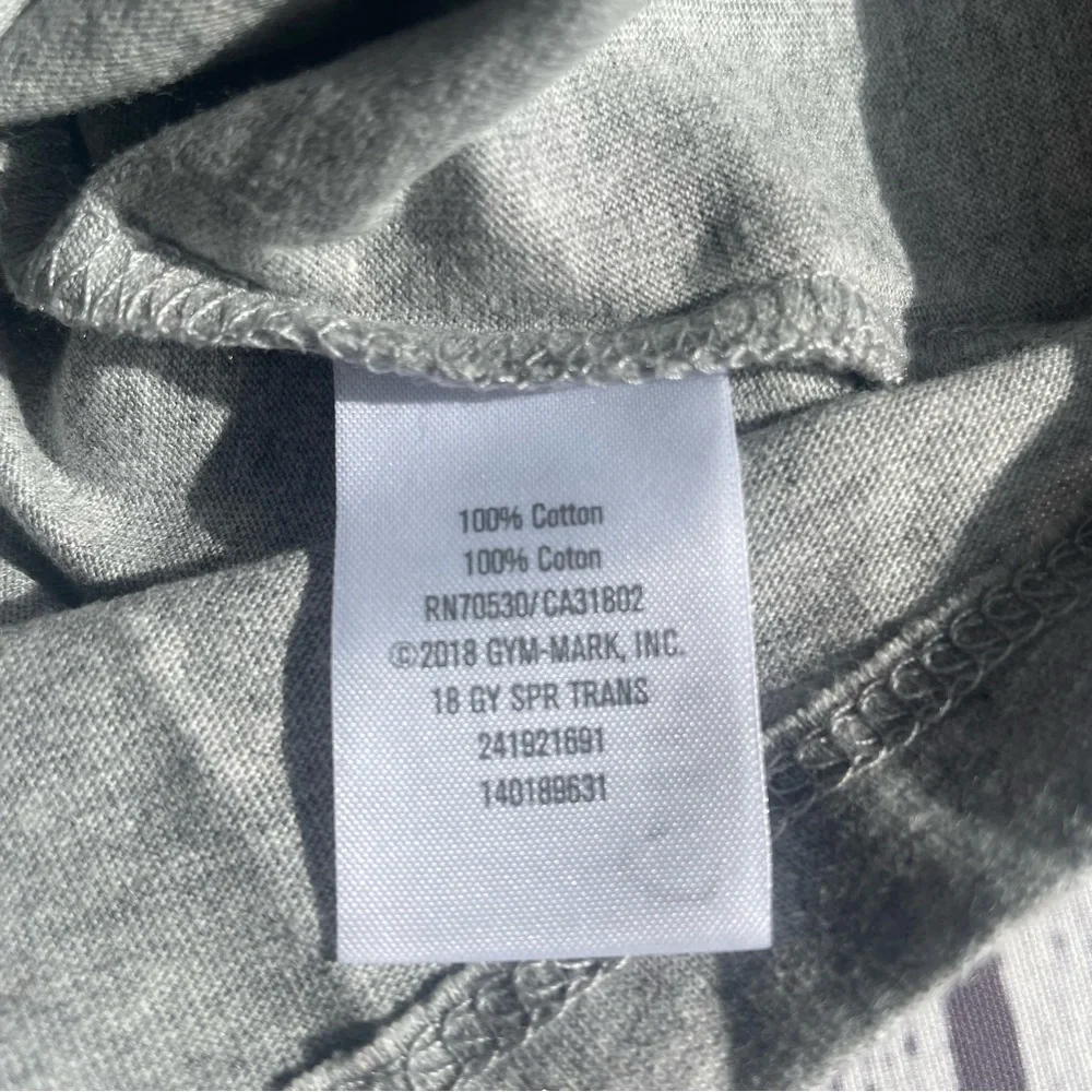 Gymboree Grey Love Your Mother Earth Tee size 6-12 months